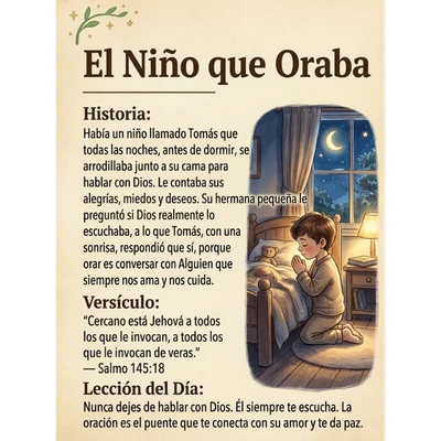 Página de ejemplo de 365 Parábolas (2 de 6)